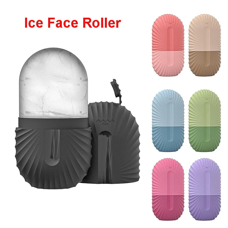 Ice Face Roller Ice Cube Beauty Massage Silicone Ice Mold For Eye