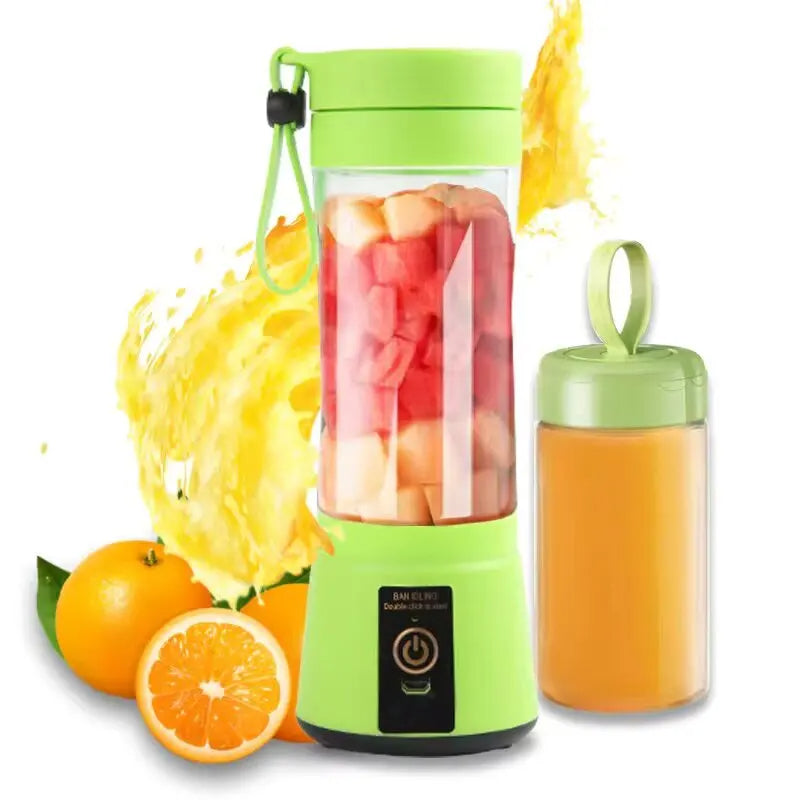 380ml Portable Electric Fruit Juicer Home USB Rechargeable