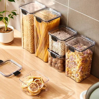 Sealed Jars Kitchen Grain Storage Organizer