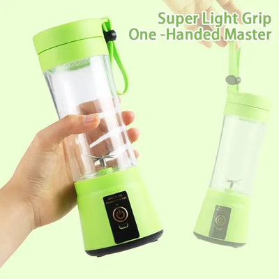 380ml Portable Electric Fruit Juicer Home USB Rechargeable