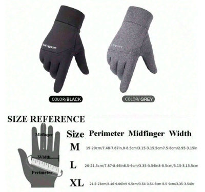 Winter Outdoor Insulated Gloves For Sports, Cycling and Skiing